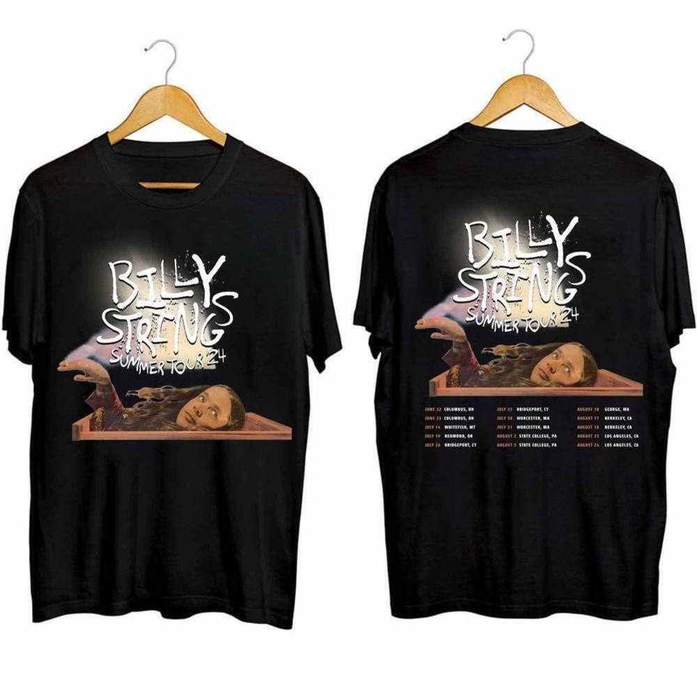 Billy Strings  Summer Tour 2 Sided Retro Music Tee TShirt